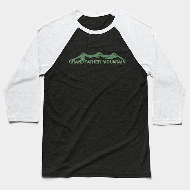 Grandfather Mountain Ladders Baseball T-Shirt by ilrokery